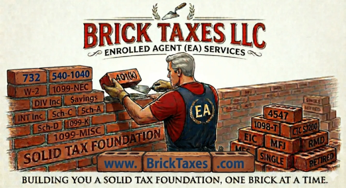 Brick Taxes Enrolled Agent building a protective tax wall for clients